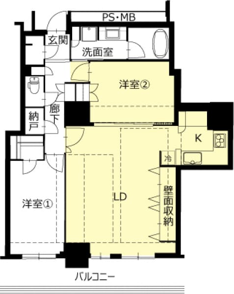 施工後間取り図