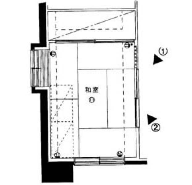施工前間取り図