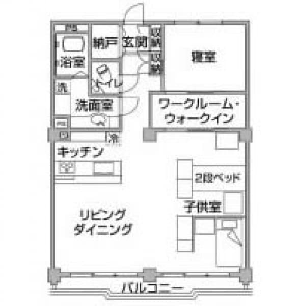 施工後間取り図