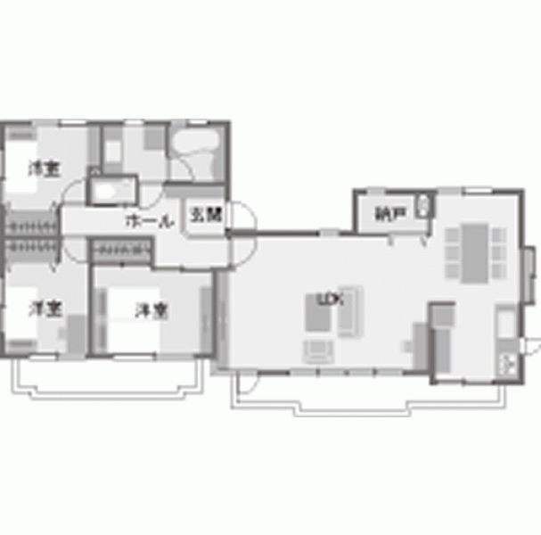 施工後間取り図